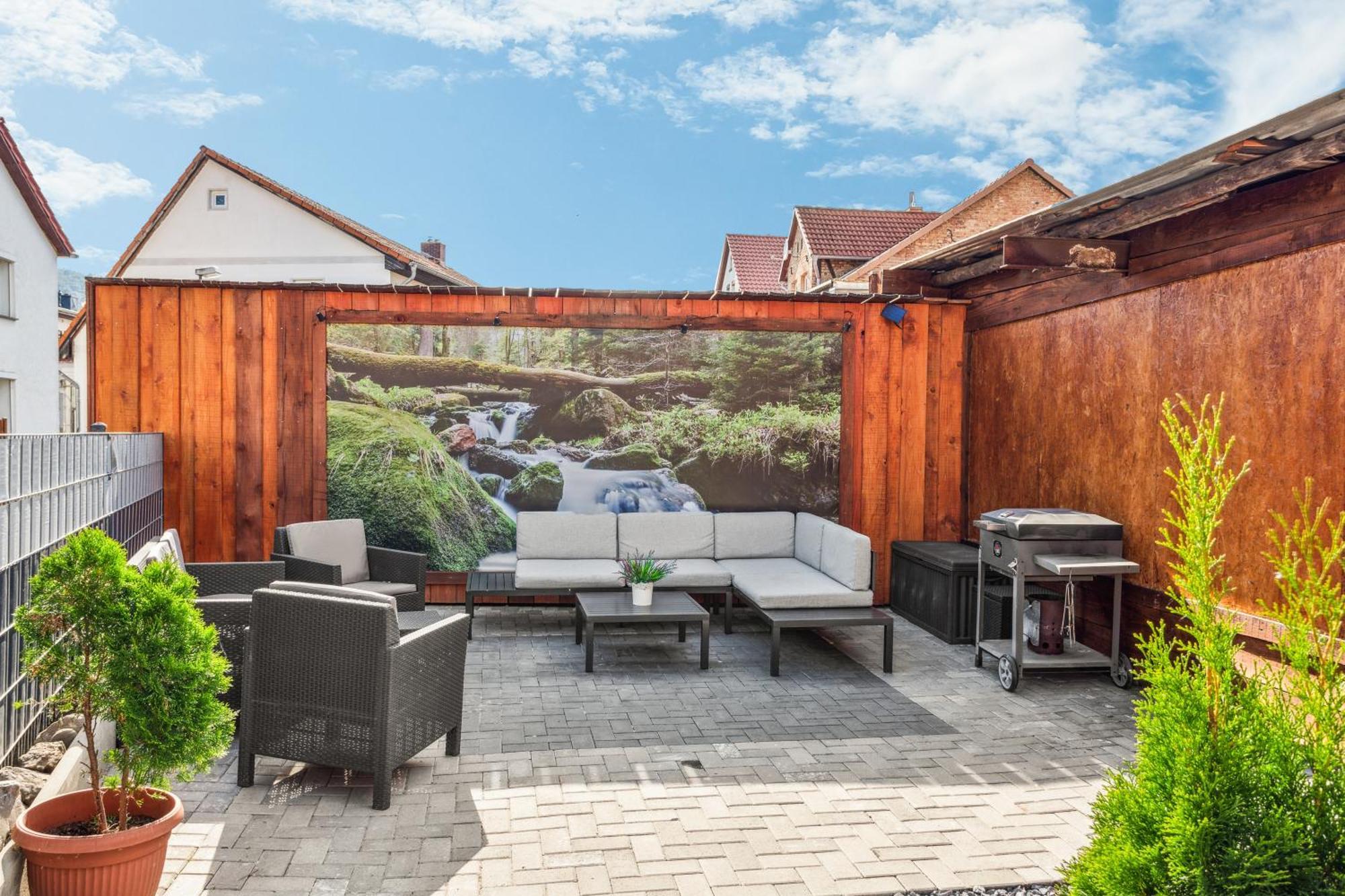 Apartment Harzduft Center Thale - Grill & Garden Esterno foto