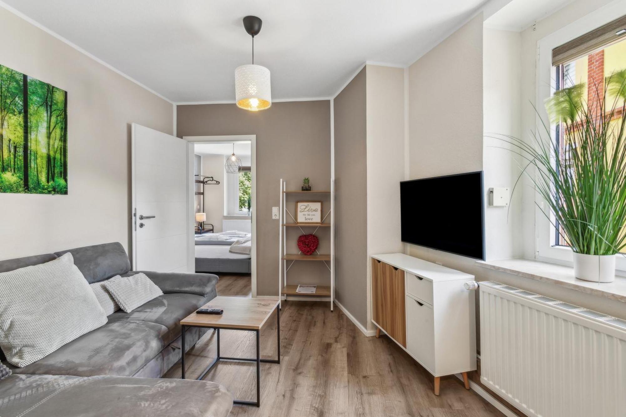 Apartment Harzduft Center Thale - Grill & Garden Esterno foto